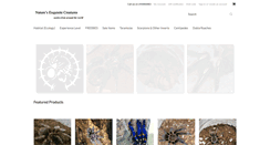 Desktop Screenshot of naturesexquisitecreatures.com
