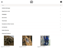 Tablet Screenshot of naturesexquisitecreatures.com